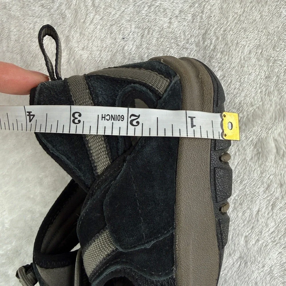 Duluth Trading Steel Creek Sandals‎ Women 11 Black Leather Outdoor Hiking Shoes